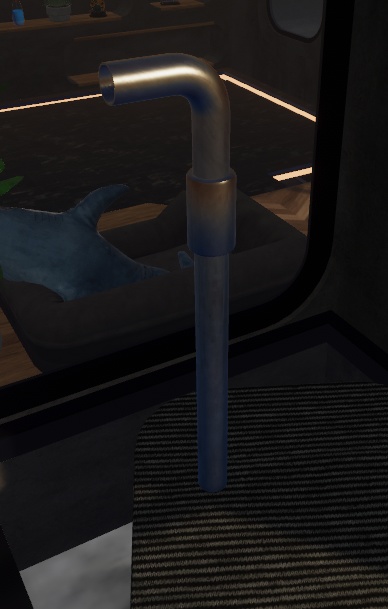 Metal Pipe for VRC Worlds