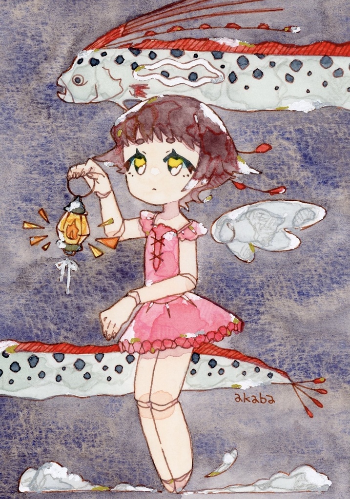 【額装原画】"I"を探して