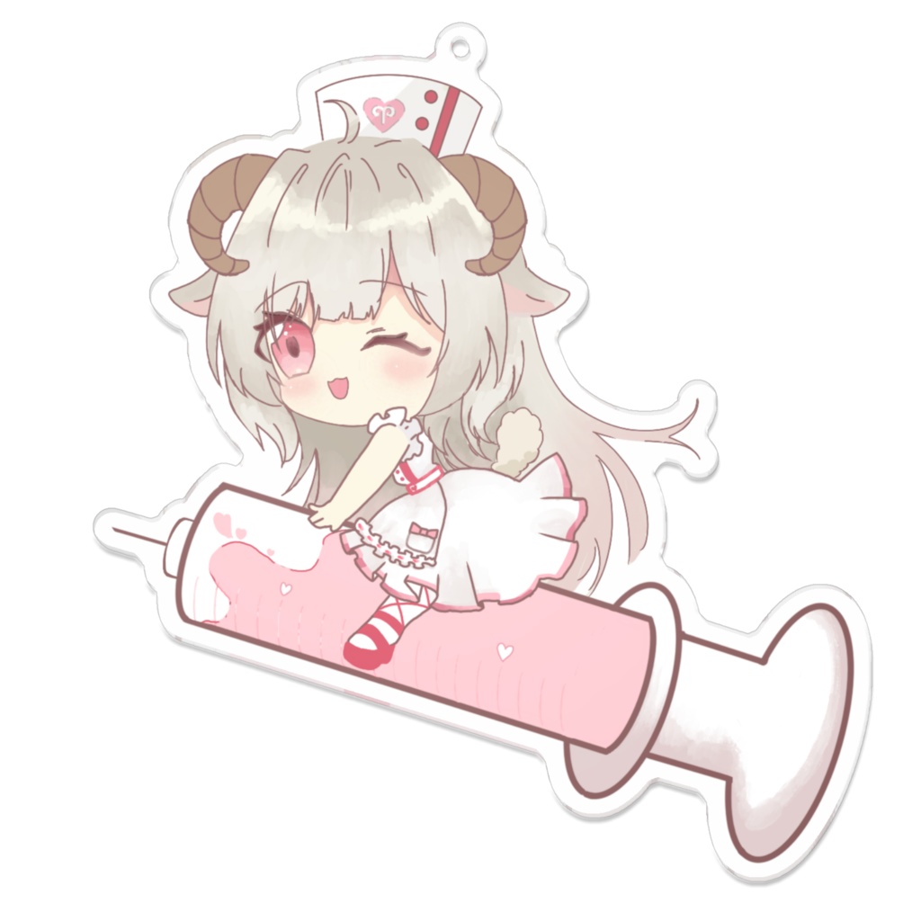 お注射めりぃ アクリルキーホルダー