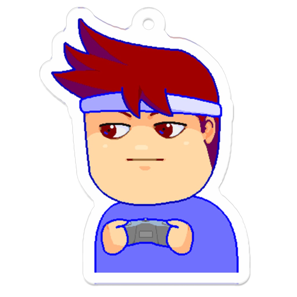 バーチャルいいゲーマーウスイちゃん　どきどきキーホルダー