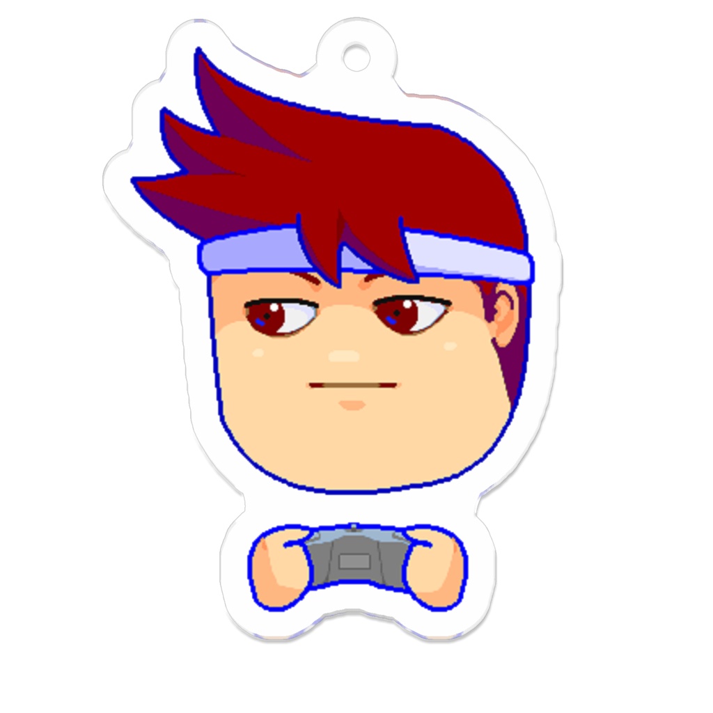 バーチャルいいゲーマーウスイちゃん　最終形態キーホルダー