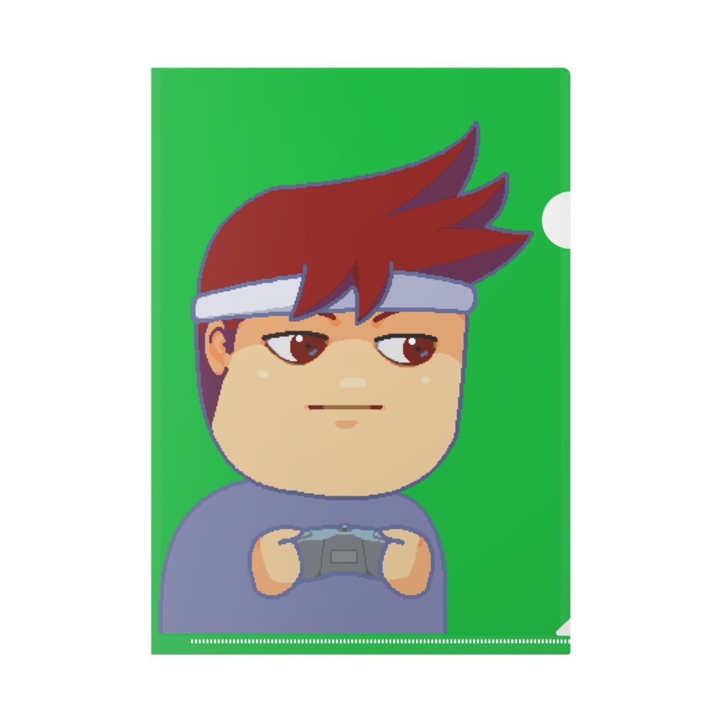 バーチャルいいゲーマー　GBクリアファイル