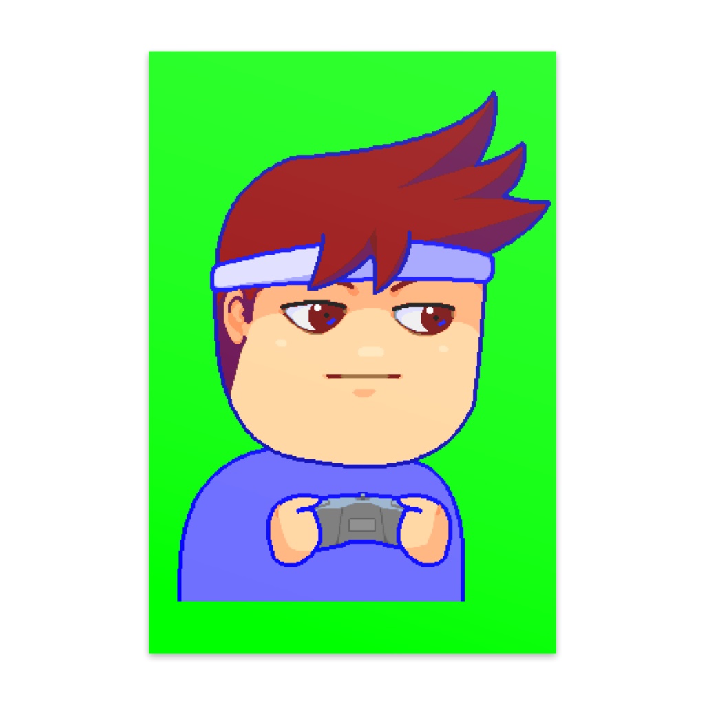 バーチャルいいゲーマー　戦後絵葉書