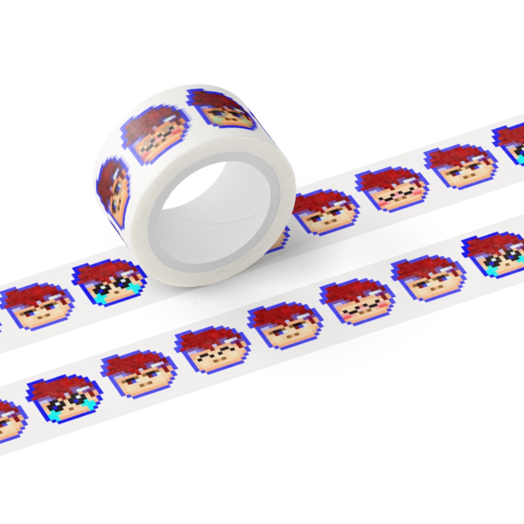 バーバーチャルいいゲーマー ぺたぺたマスキングテープ