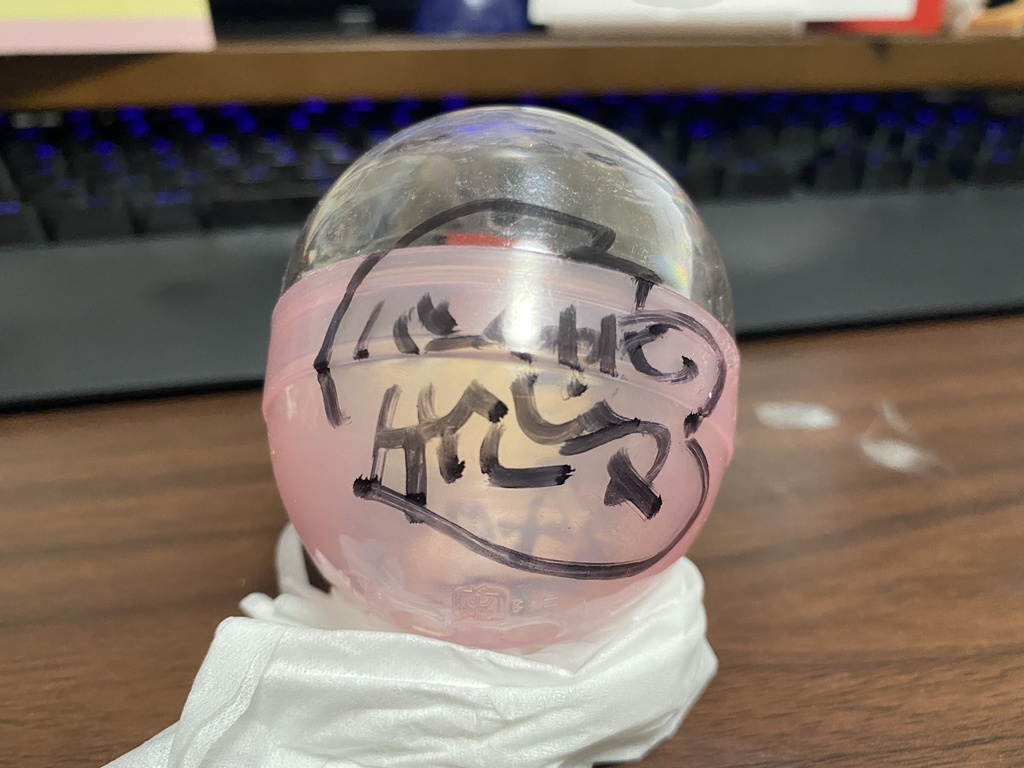 バーチャルいいゲーマー 動画400回突破記念商品 バーチャルいい・カプセルだるま