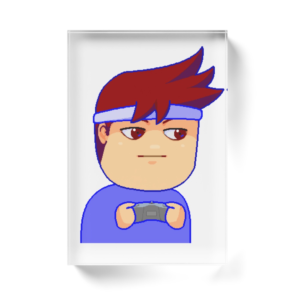 バーチャルいいゲーマー アクリルブロック