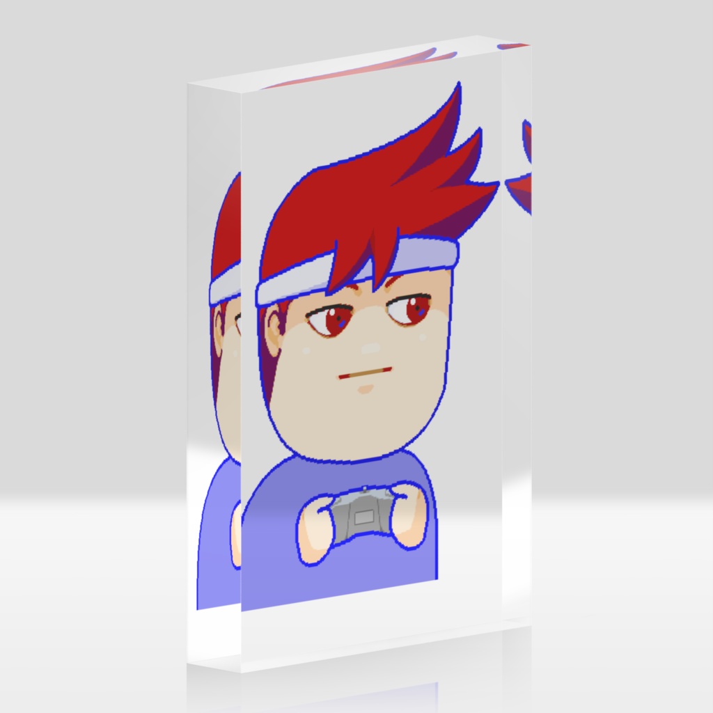バーチャルいいゲーマー アクリルブロック