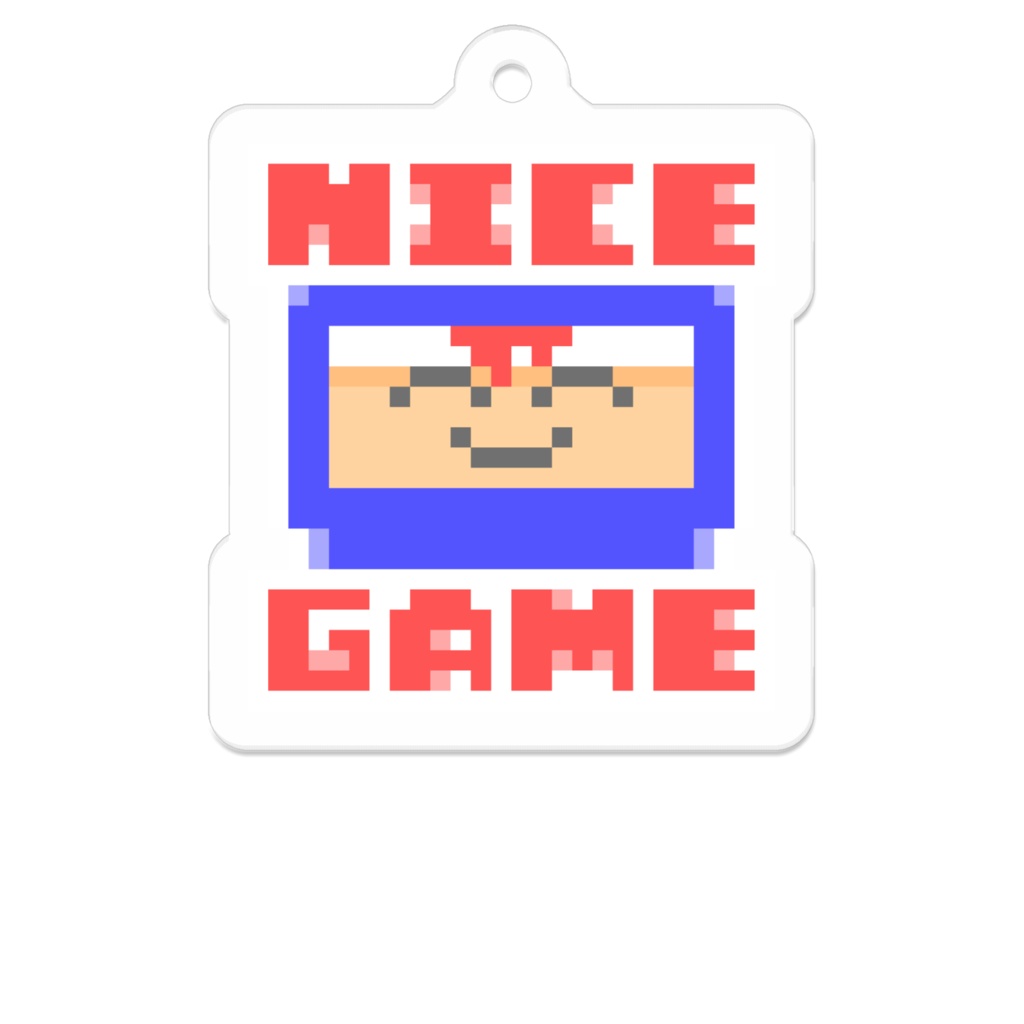 NICE GAME【バチャいゲスタンプ・アクリルキーホルダー】