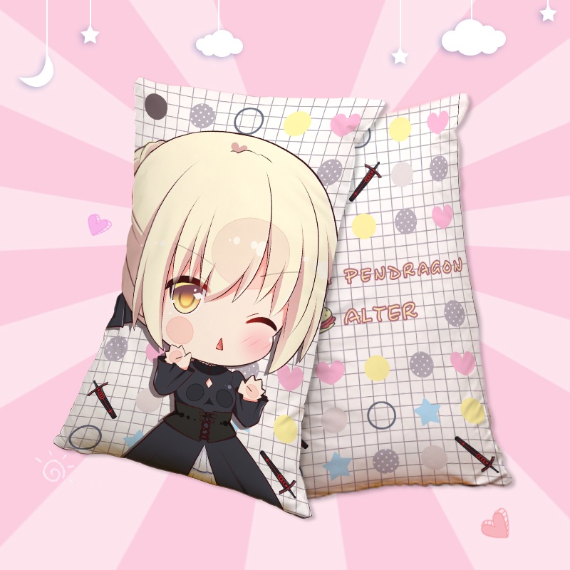 Fate/stay night セイバー アルトリア・ペンドラゴン抱き枕 ぬいぐるみ クッション(33*55)