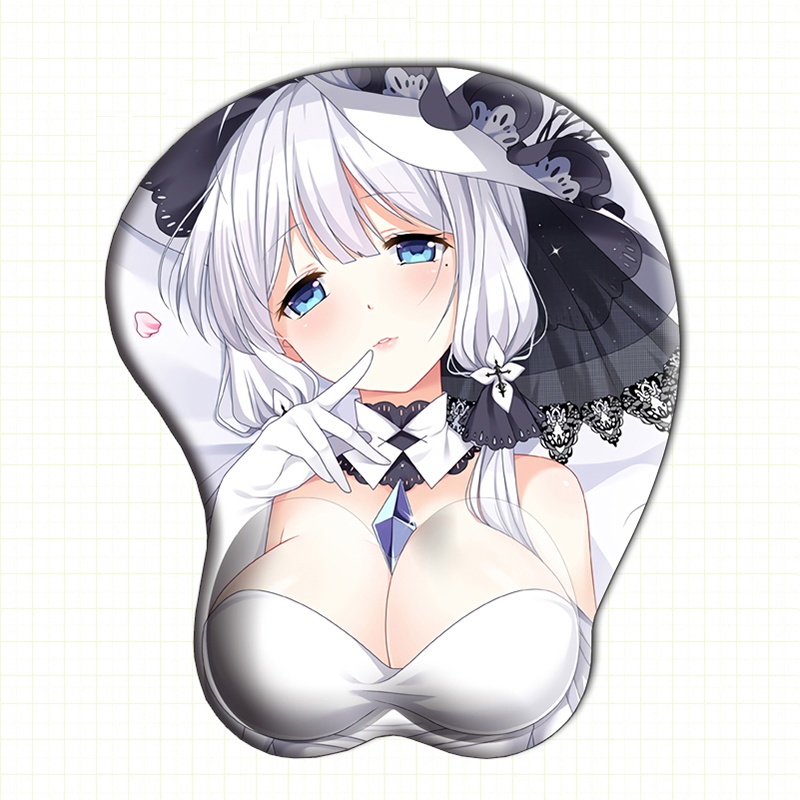 アズールレーン イラストリアス おっぱい マウスパッド - hangsibo - BOOTH