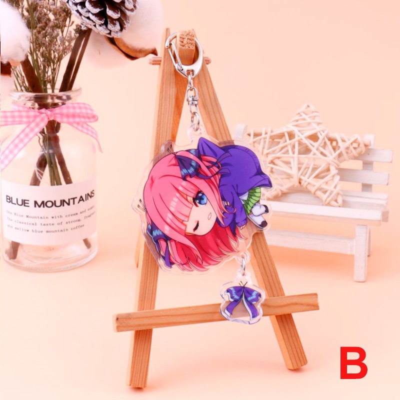 五等分の花嫁 中野一花 中野二乃 中野三玖 中野五月 中野四葉 アクリルキーホルダー