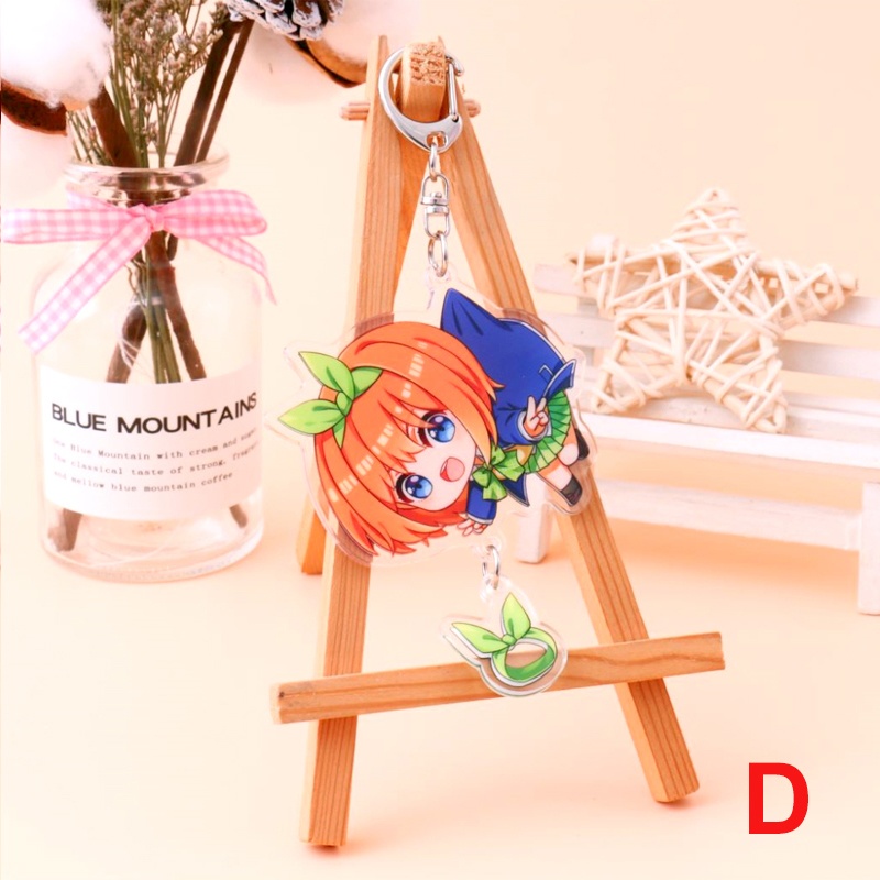 五等分の花嫁 中野一花 中野二乃 中野三玖 中野五月 中野四葉 アクリルキーホルダー