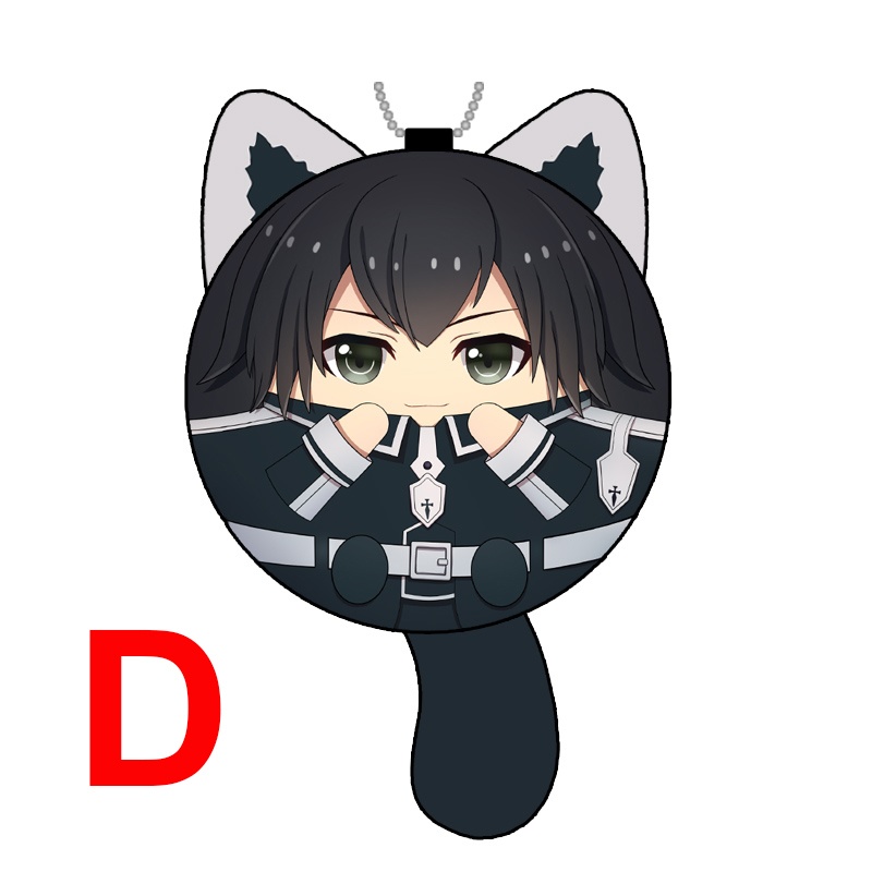 ソードアート・オンライン 結城明日奈 アスナ アリス・ツーベルク ユウイ キリト 桐ヶ谷和人 アドミニストレータ ぬいぐるみ キーホルダー