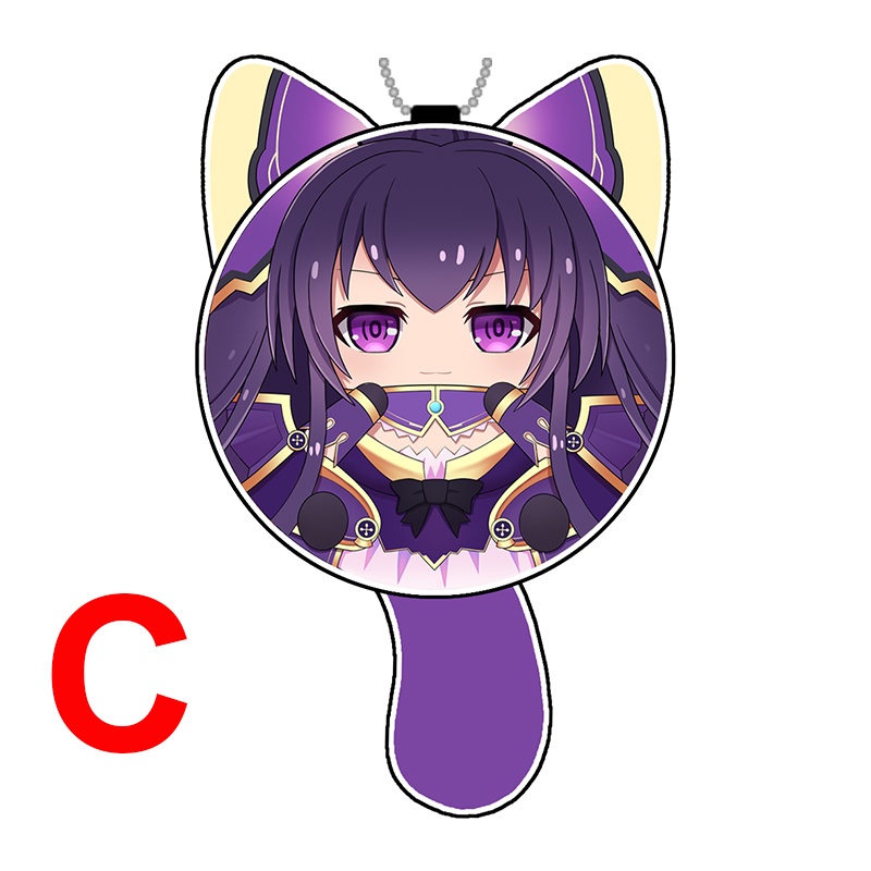 デート・ア・ライブ 時崎狂三 五河琴里 夜刀神十香 鳶一折紙 四糸乃 ぬいぐるみ キーホルダー