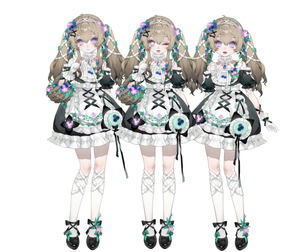 【限定1点】垂れ耳うさぎの女の子【VTS対応】