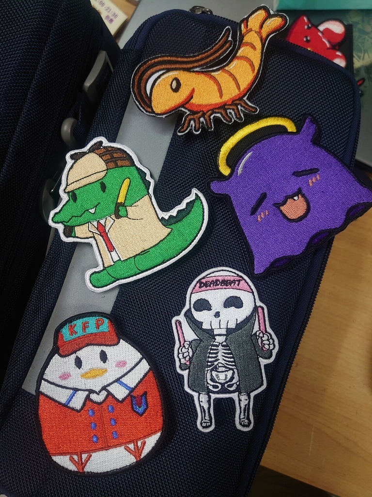 80mm patch "HoloLiveEN Mascot" fans Patch