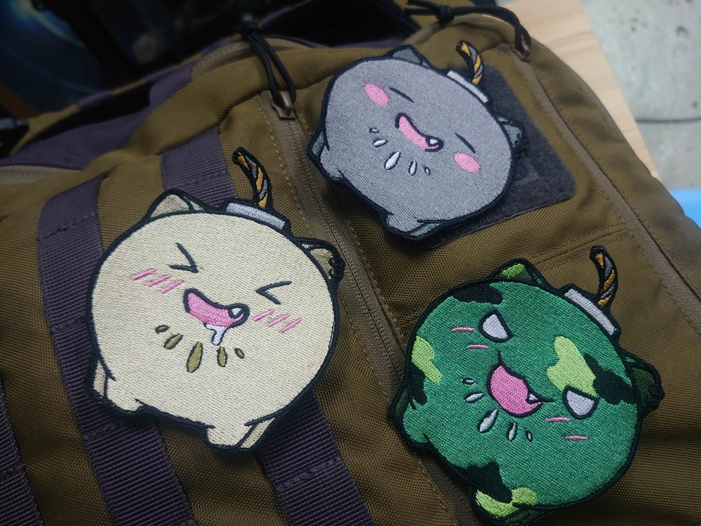 80mm Patch HOLOLIVE 5th SSRB Patch, shishirobotan fans ""VER.2"