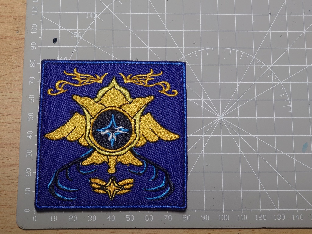 Embroidered Patch "HOLOLIVE 4 " Amane Kanata Impression style 天音彼方