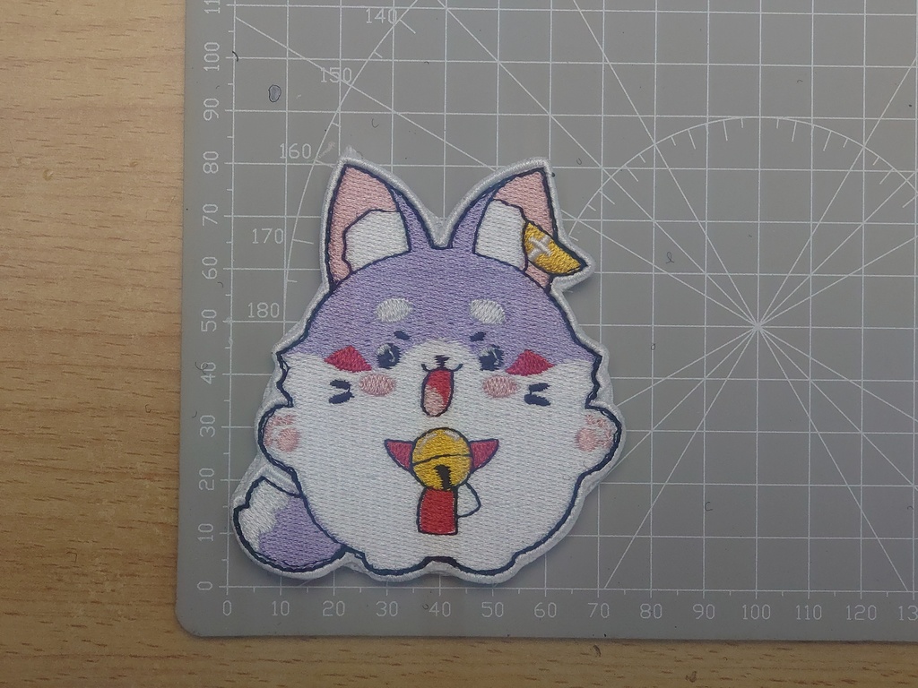 HOLOLIVE GAMERS "Ookami Mio" Mio fans Patch