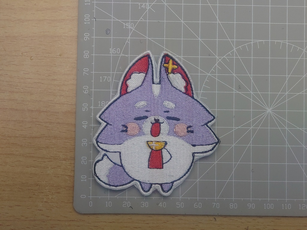 HOLOLIVE GAMERS "Ookami Mio" Mio fans Patch