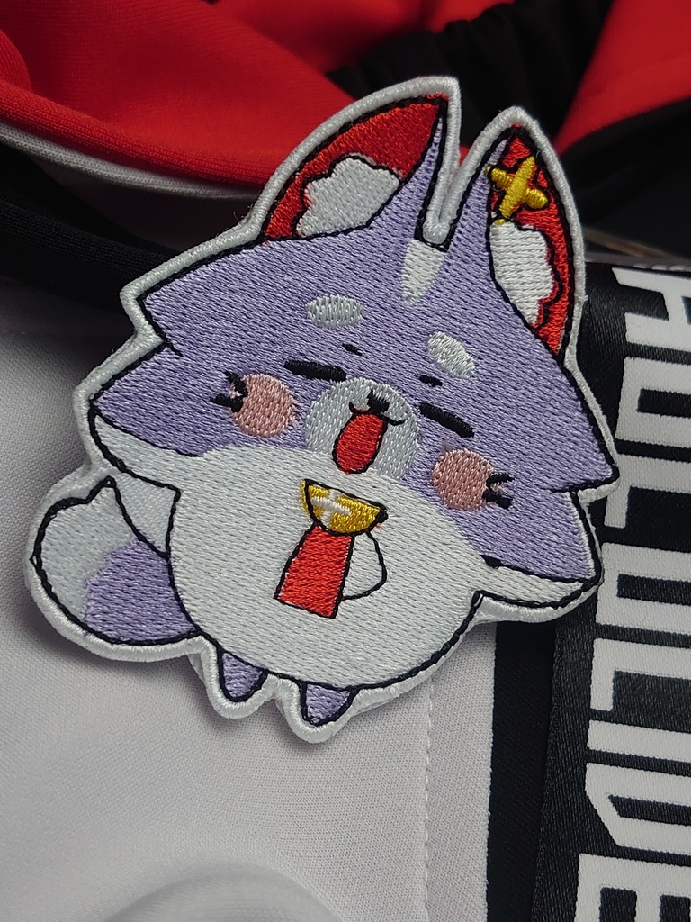 HOLOLIVE GAMERS "Ookami Mio" Mio fans Patch