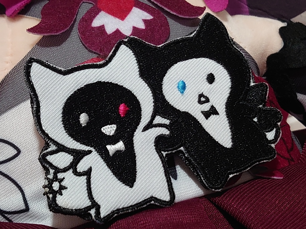 HOLOLIVE EN Project: HOPE " IRyS " Mascots Patch Bloom & Gloom