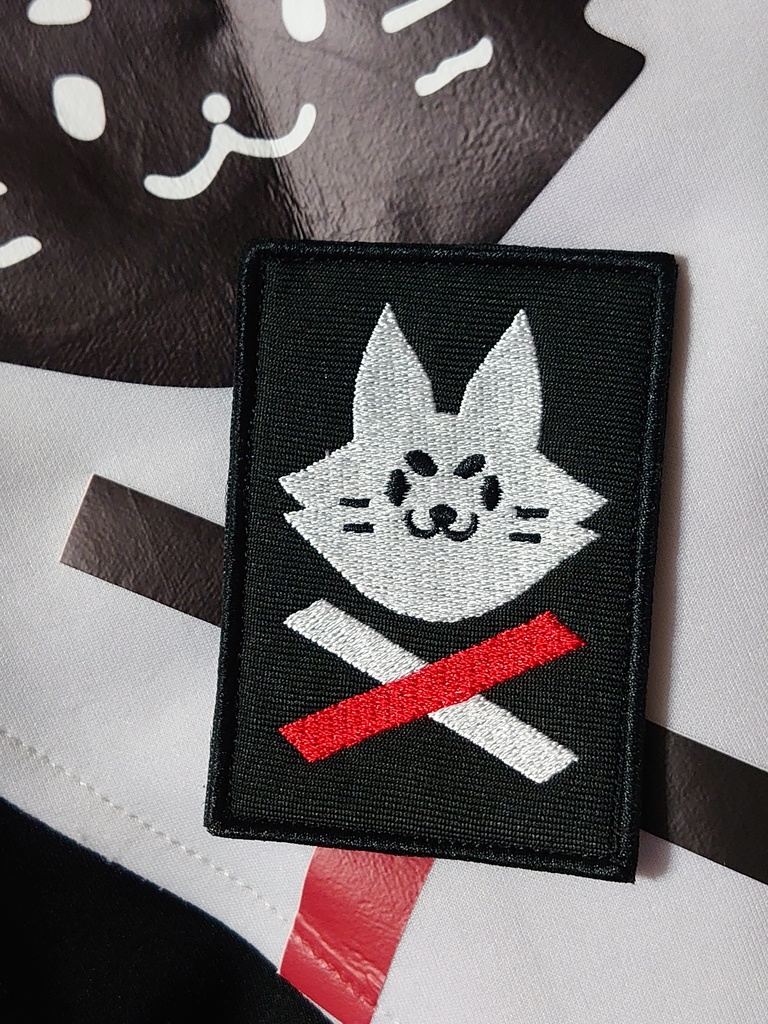 Rectangular Patch HOLOLIVE GAMERS "Ookami Mio" Ookami Mio Patch