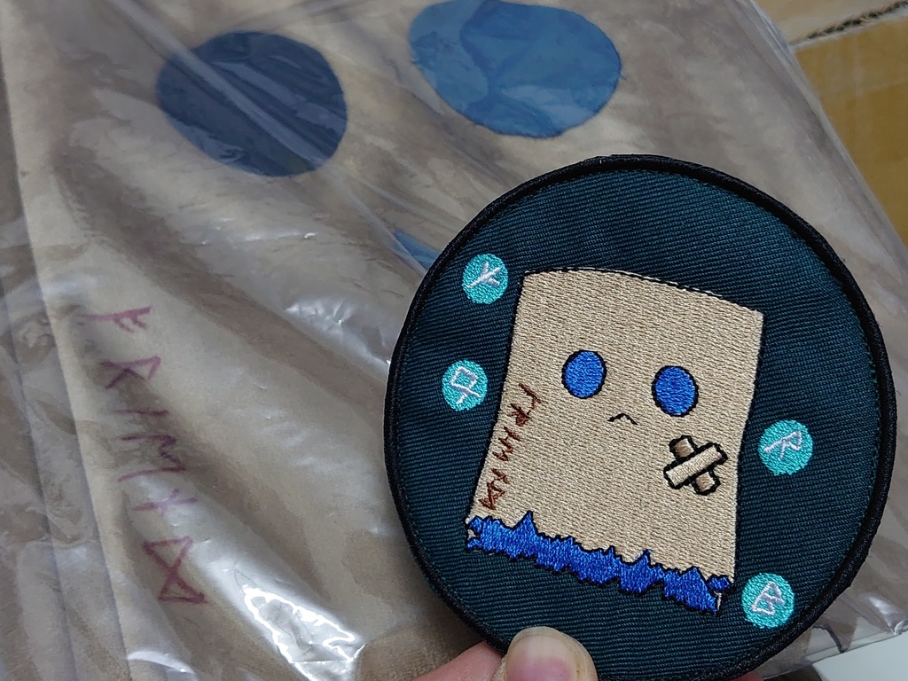 HOLOLIVE EN 2nd HoloCouncil " ᚠᚱᛁᛖᚾᛞ (Friends) " Nanashi Mumei Patch