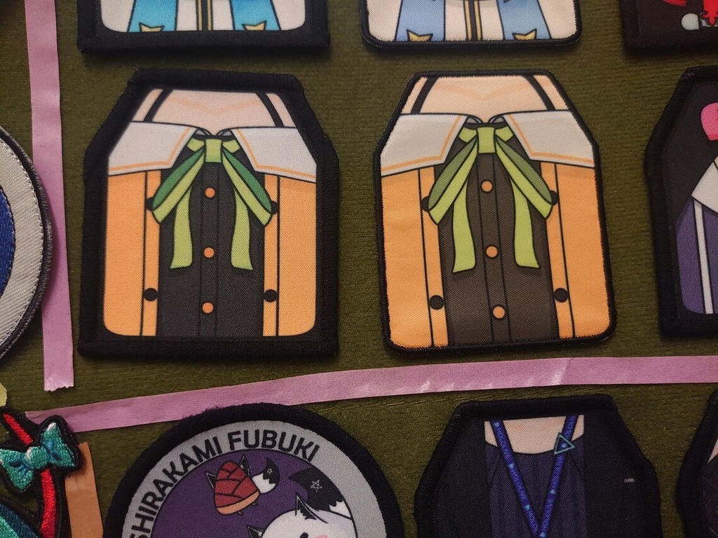 HOLOLIVE PETTAN 8cm Patch