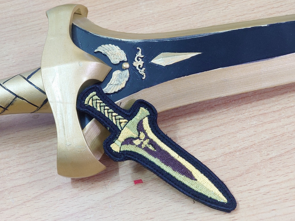  HOLOLIVE EN 2nd HoloCouncil " Dagger " Nanashi Mumei Patch