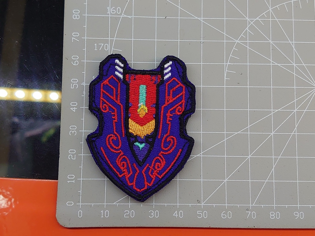 Patch HoloLiveEN Mascot " Sword " & " Shield " - Takanashi Kiara