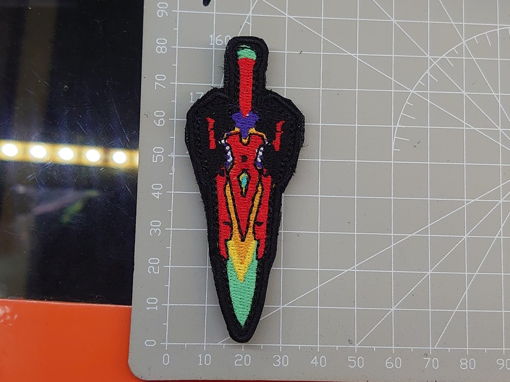 Patch HoloLiveEN Mascot " Sword " & " Shield " - Takanashi Kiara