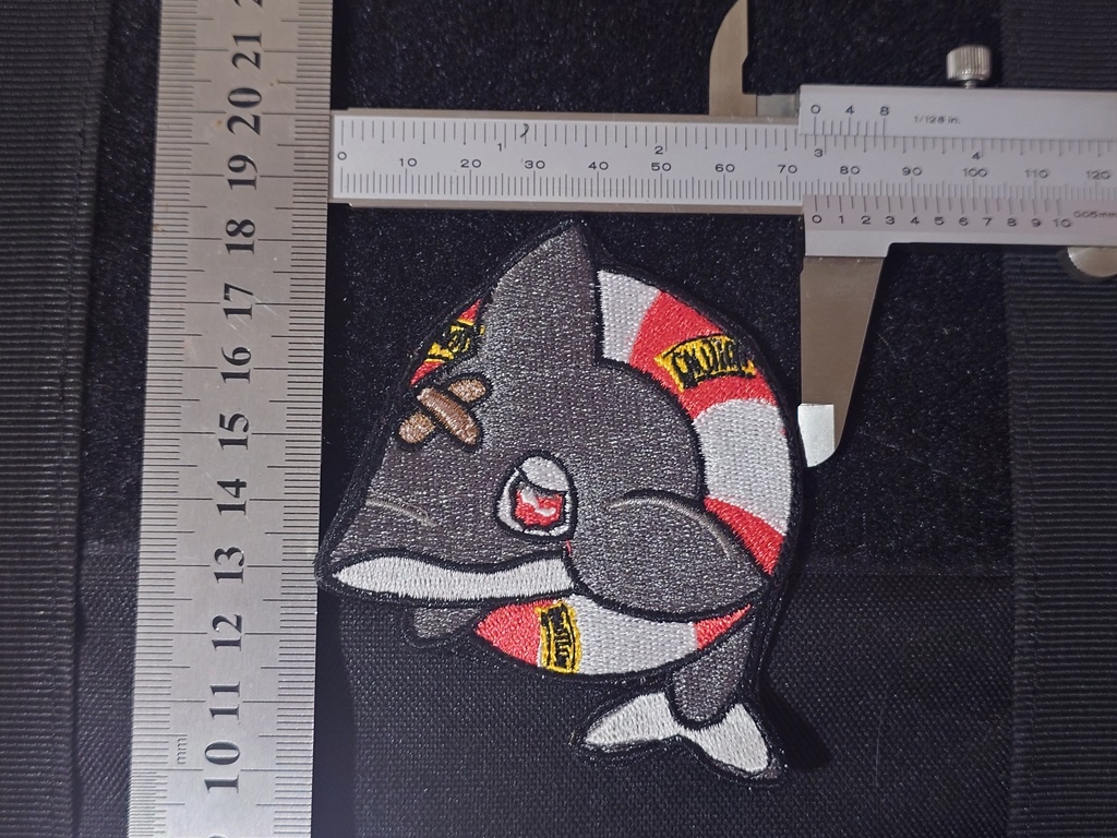 85mm Patch HOLOLIVE 6th "Sakamata Chloe" Sakamata Chloe Patch