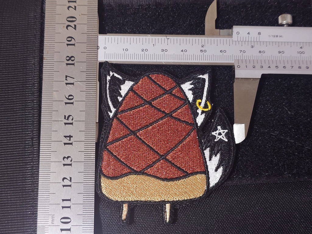 HOLOLIVE GAMERS 白上フブキ Shirakami Fubuki  Fox bamboo shoots Patch