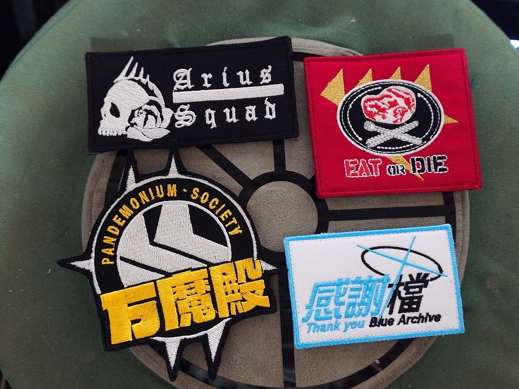 Eat or Die, Arius Squad, Pandemonium Society, Blue Archive 蔚藍檔案 Velcro Patch