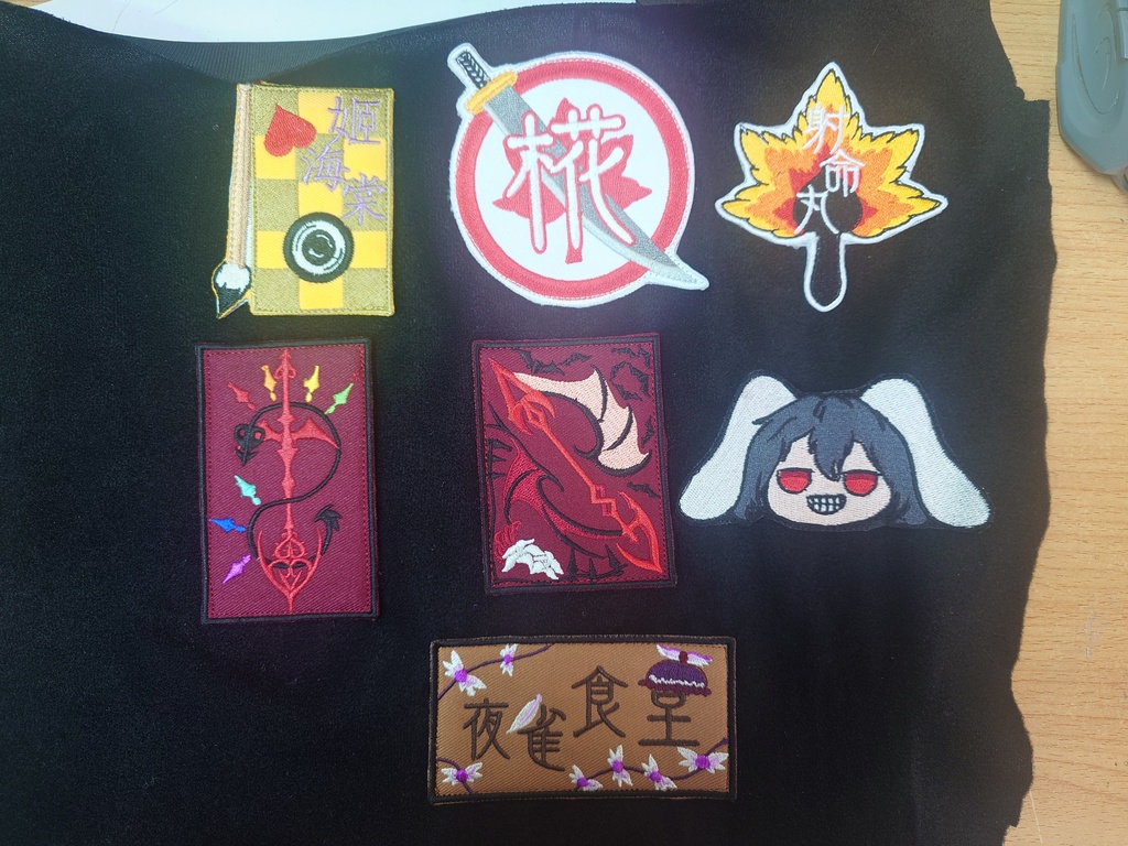 東方Project Touhou Project Velcro Patch =2=