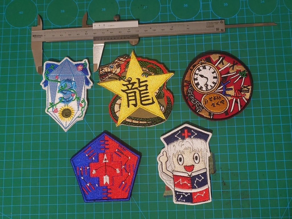 東方Project Touhou Project Velcro Patch =3=