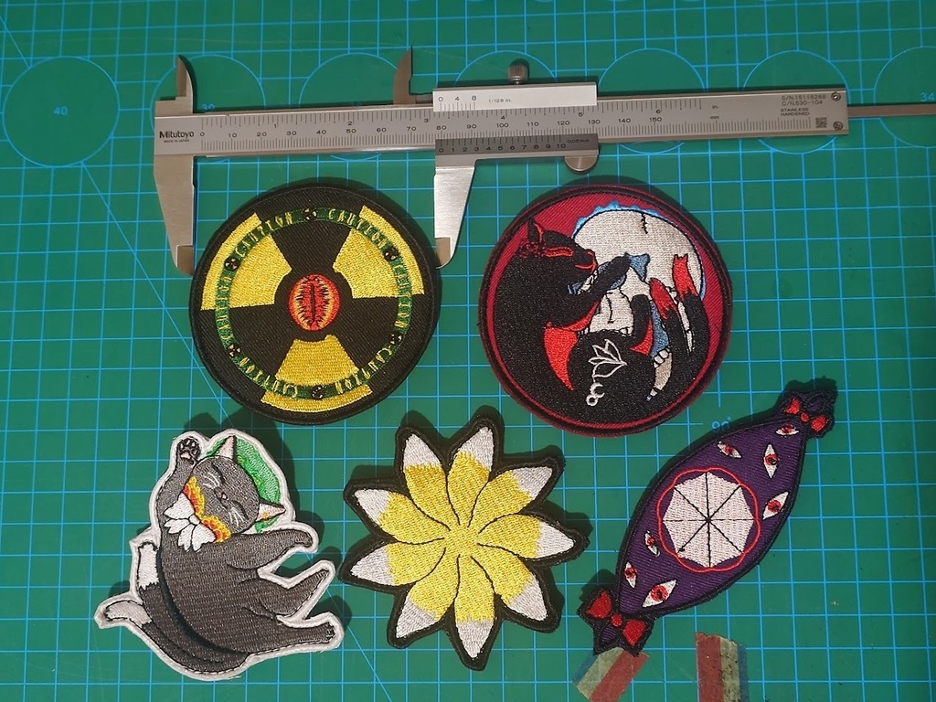 東方Project Touhou Project Velcro Patch =4=