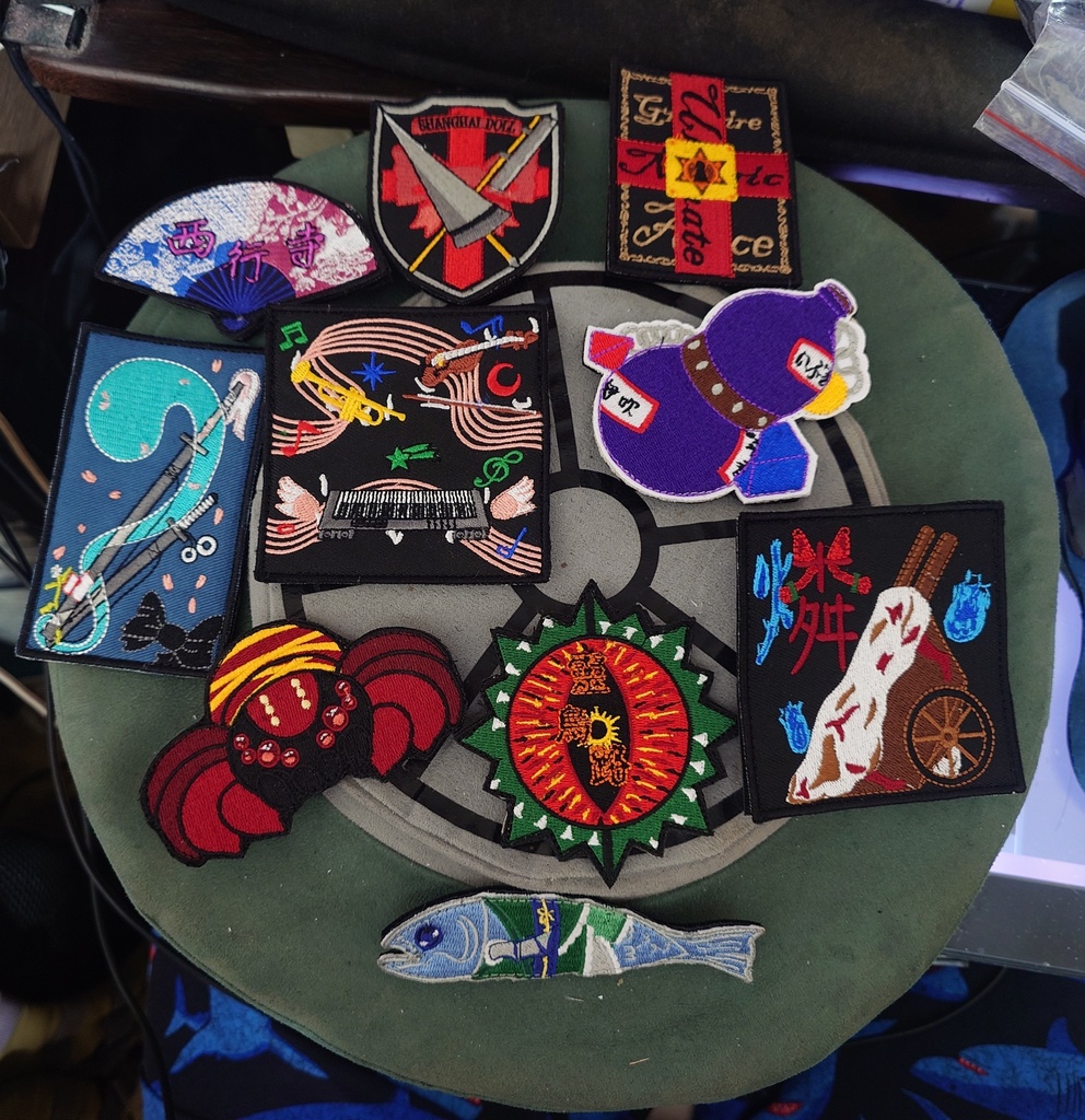 東方Project Touhou Project Velcro Patch =5=