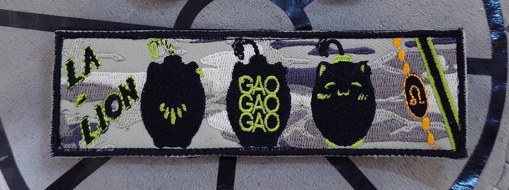 Rectangular Patch HOLOLIVE 5th "GAO"  Patch