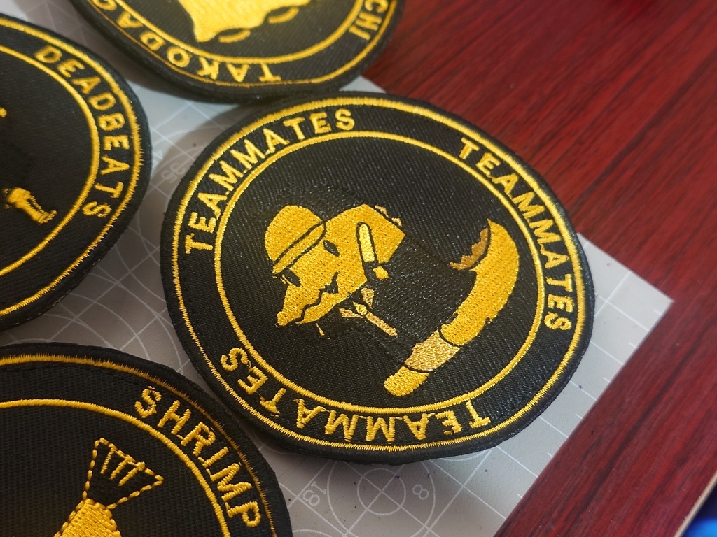 80mm patch "HoloLiveEN MYTH" fans =2=