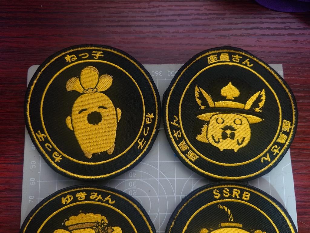 80mm Patch HOLOLIVE 5th fans Patch =2=