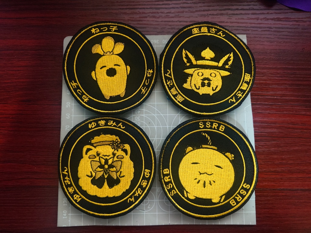 80mm Patch HOLOLIVE 5th fans Patch =2=