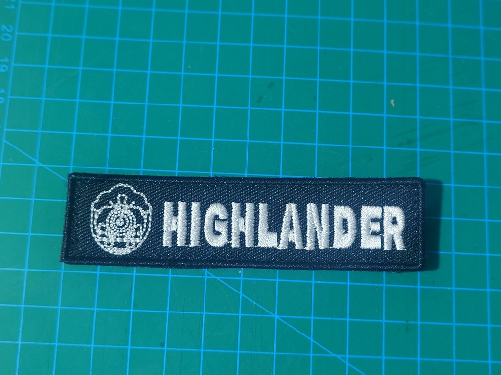Patch ブルーアーカイブ-Blue Archive ( 블루아카이브 ) HIGHLANDER (8)