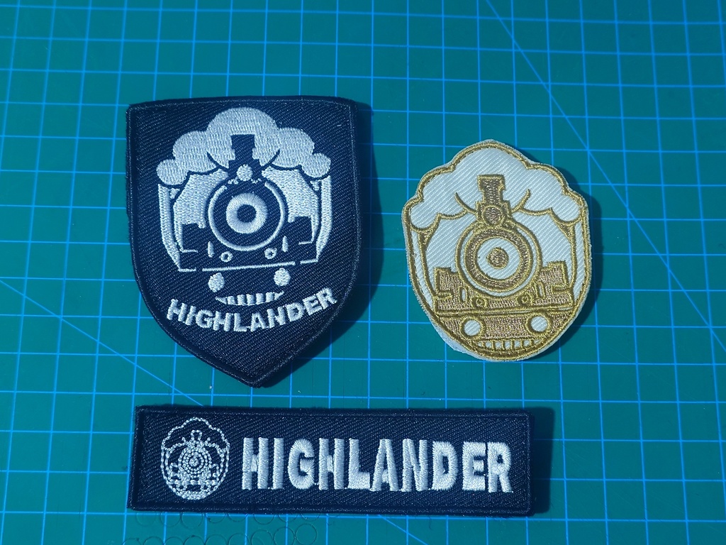 Patch ブルーアーカイブ-Blue Archive ( 블루아카이브 ) HIGHLANDER (8)