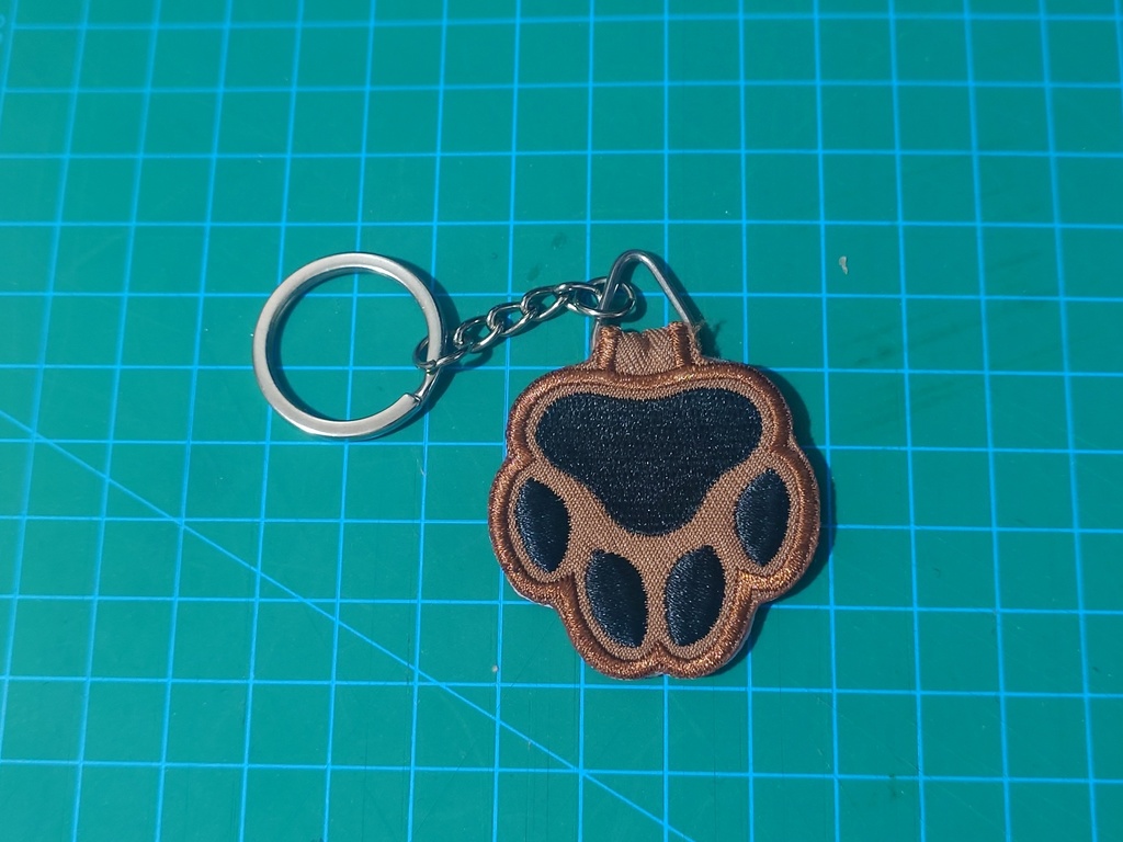 Furry Digital Pads Embroidery pendant =2=