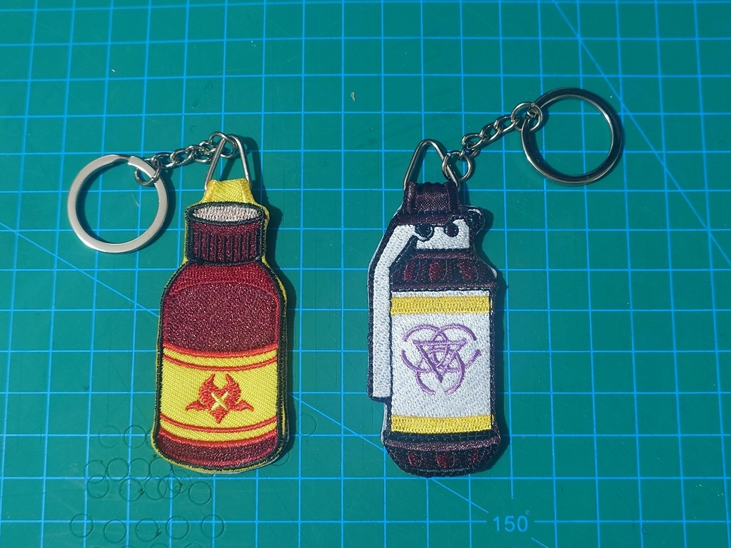 Blue Archive 蔚藍檔案 Embroidery pendant =1=