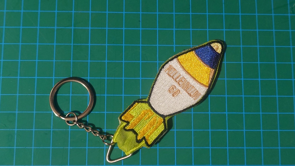 Blue Archive 蔚藍檔案 Embroidery pendant =2=