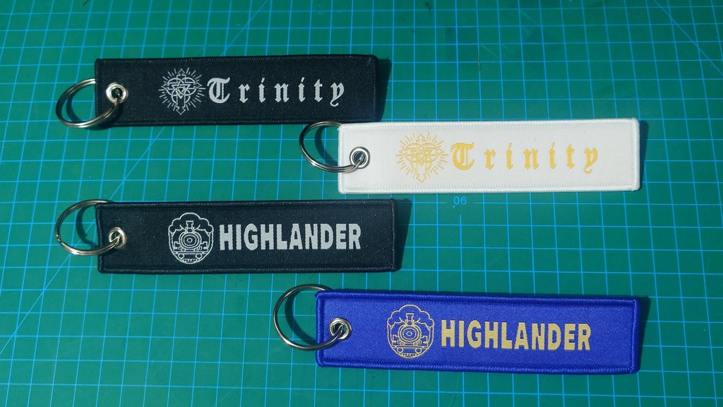 Blue Archive 蔚藍檔案 13x3cm Embroidery pendant =4=