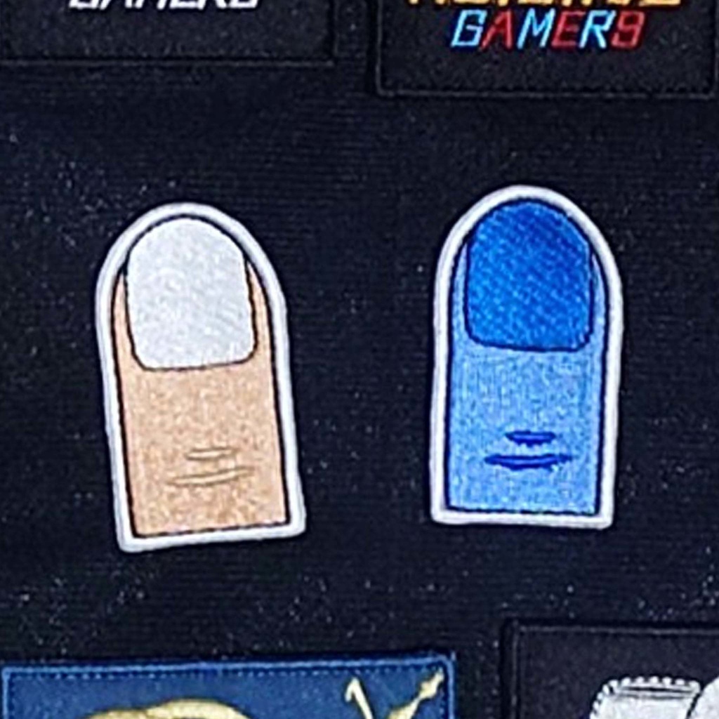 Rectangular Patch HOLOLIVE GAMERS Inugami Korone Yubi Patch
